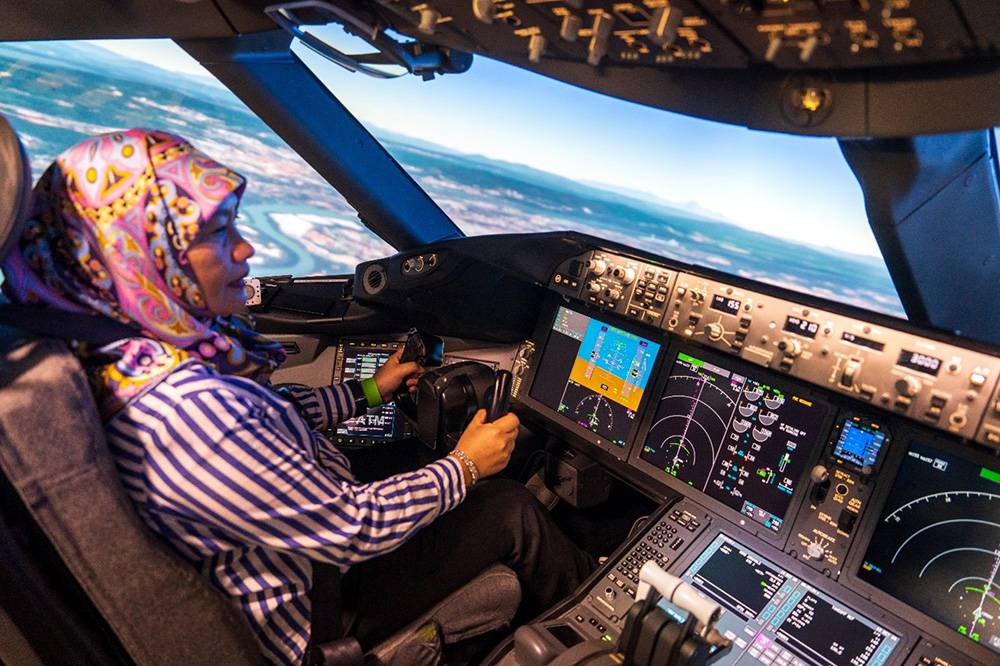 Flight training facility