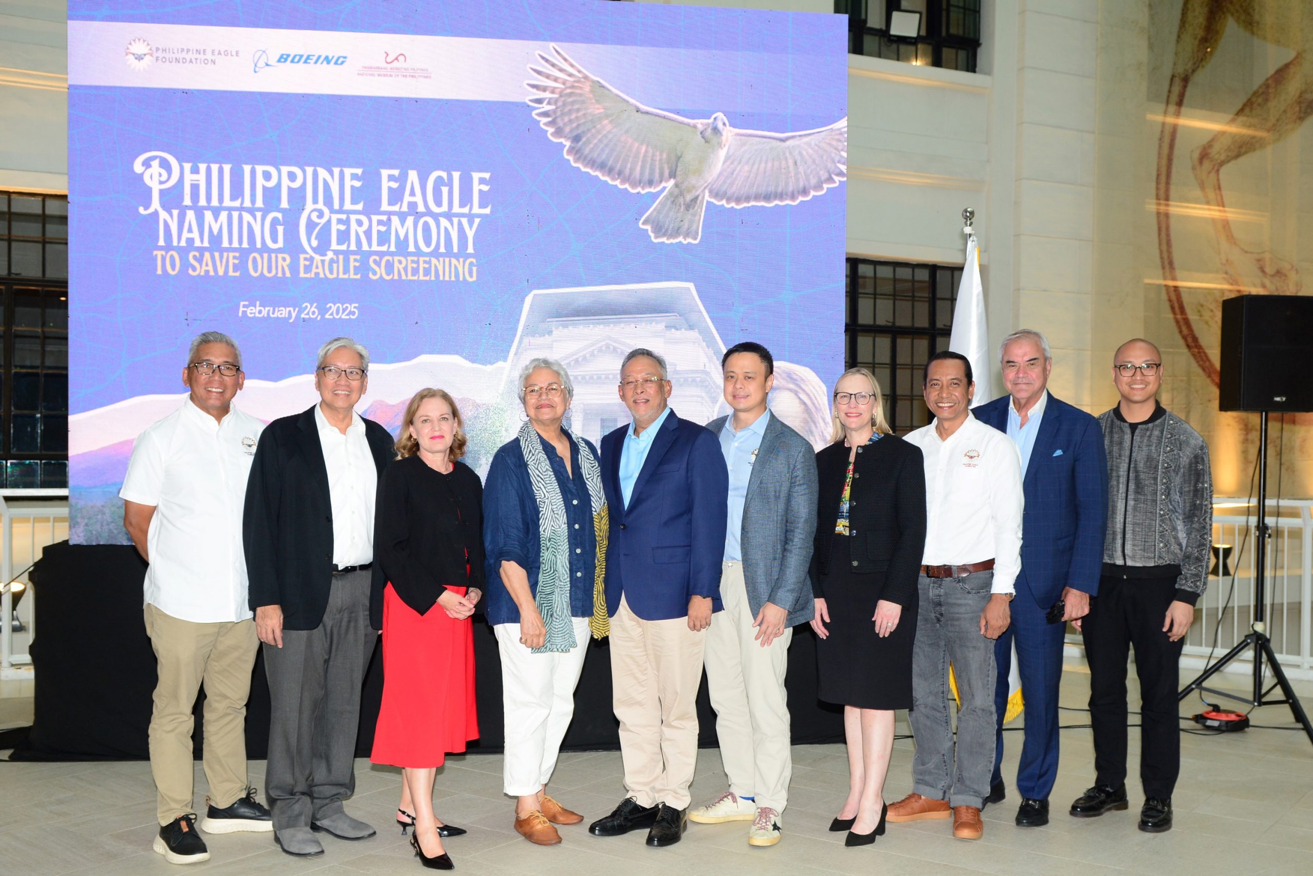 The Philippine Eagle Naming Ceremony held at the National Museum of the Philippines in Manila. (Photo courtesy of the National Museum of the Philippines.)